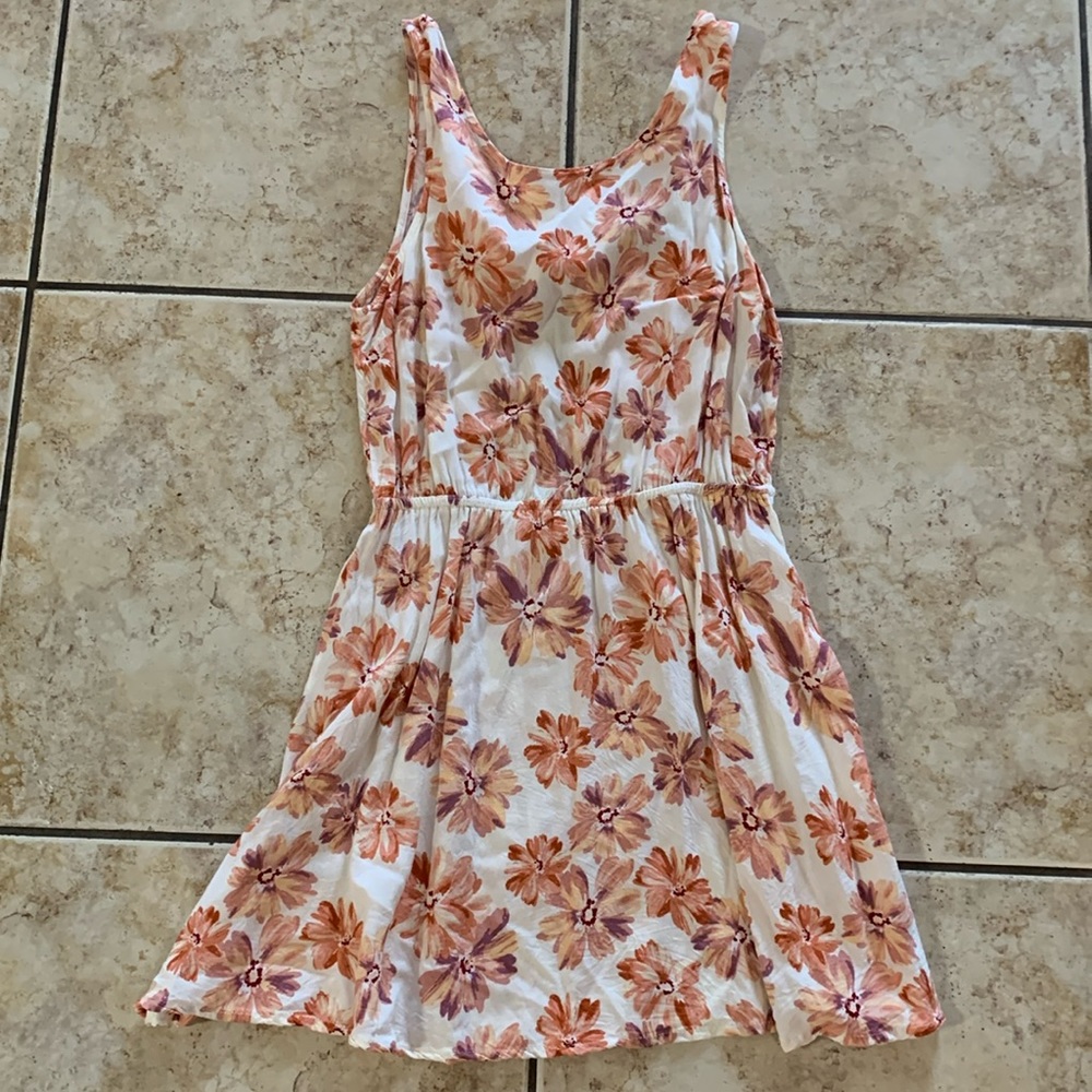 Forever 21 floral sleeveless dress